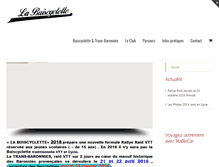 Tablet Screenshot of buiscyclette.com